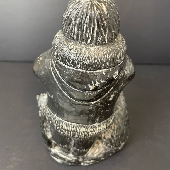 Wolf Collection Inuit Craving A Man And Two Cubs - Picture 3 of 7